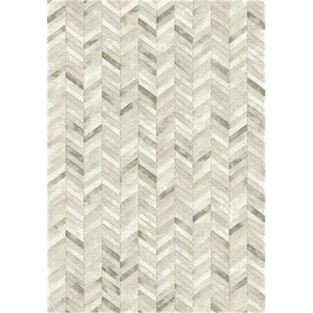 DYNAMIC RUGS Eclipse Rectangular Rug- Silver - 2 Ft. X 3 Ft. 11 In. EC24632264343